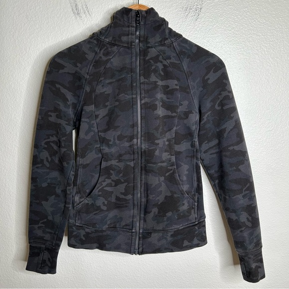 Lululemon Scuba Hoodie camo print 6 - Picture 1 of 11